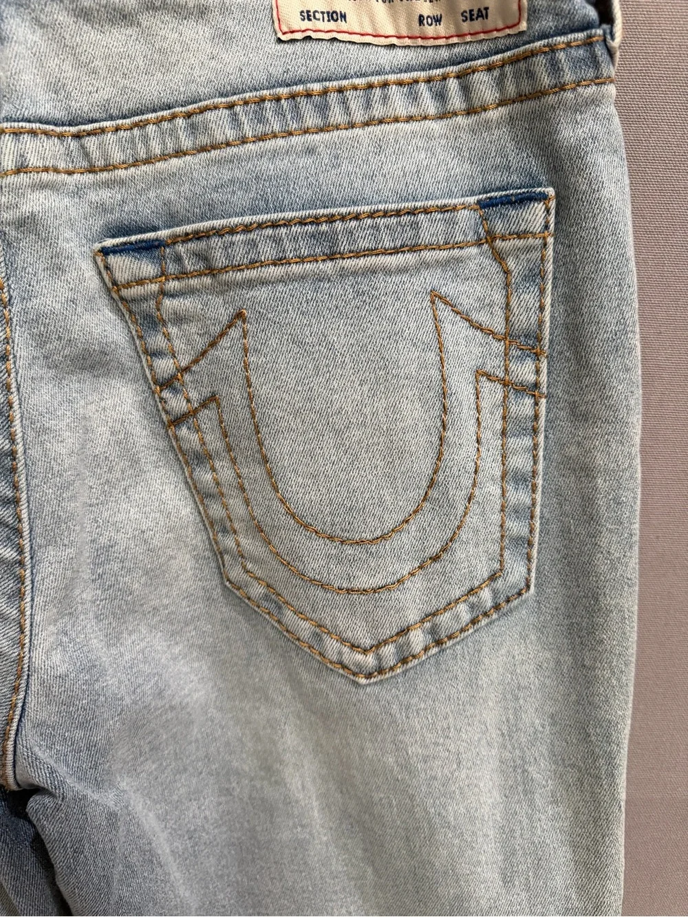 True Religion slim straight
